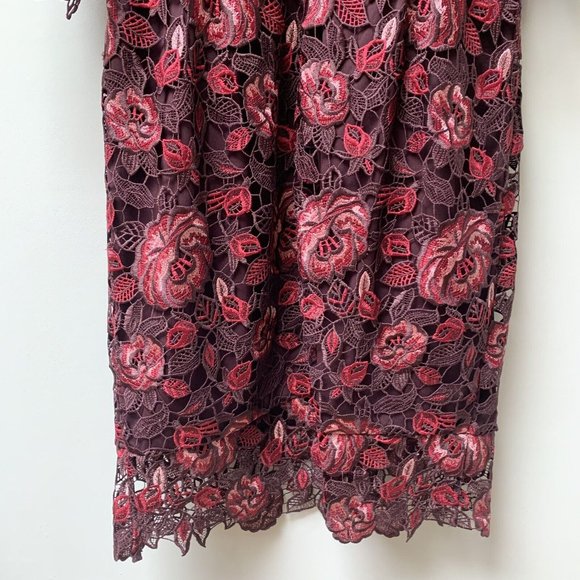 Phase Eight Occasion Midi Dress UK 18 Lace Overlay Wedding Guest Party New £169 - Picture 12 of 14